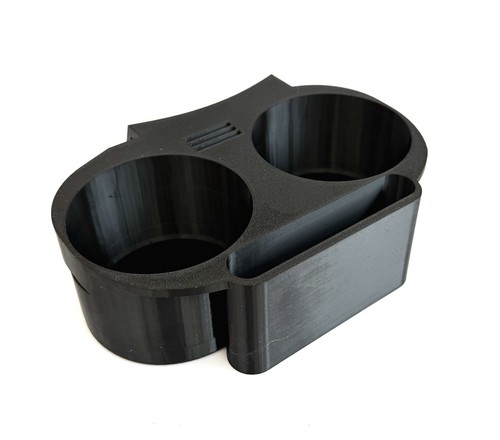 Double cup phone coin holder - phone,
