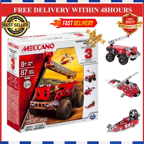 Meccano model set rescue - model,
