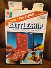 Travel Battleships Vintage 80s