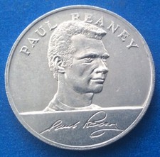 RARE GREAT PAUL REANEY ENGLAND 1970 WORLD CUP SQUAD ESSO COIN 