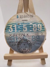 HONDA Motorbike Stamped 1989