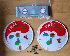 BMX Wheel Cover Disc Set for 20" Wheel, 80s, NEW, NOS, Vintage, Retro
