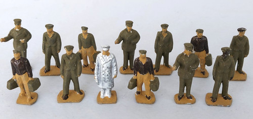 Gauge metal figures station - gauge,