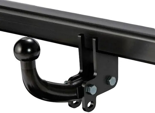 Towbar with rigid ball - , head