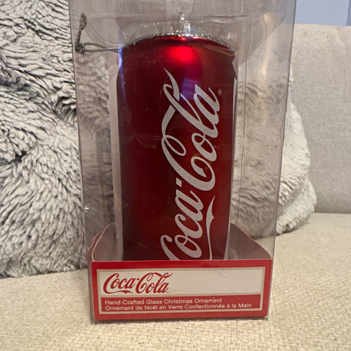 Coca cola hand crafted glass - coca-cola,