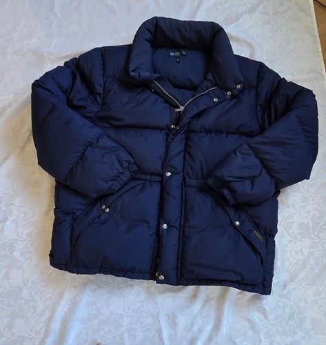 Mens vintage navy blue polo - vintage,