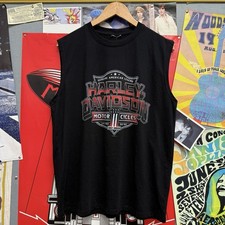 HARLEY DAVIDSON BLACK VEST
