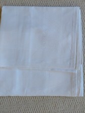 Pack Of 2 Small White Tablecloths 35" X 35" 89cm Square Cafe Hotel Use Cotton 