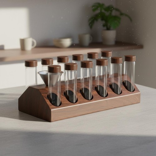 Pieces storage test tube - pieces,
