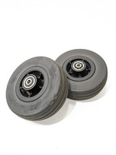 Pride Quantum Edge HD castor wheels pair part electric mobility wheelchair po...