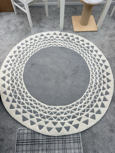 John lewis round grey and - round,