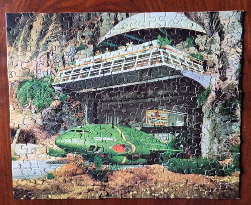 Vintage thunderbirds jigsaw - thunderbirds,