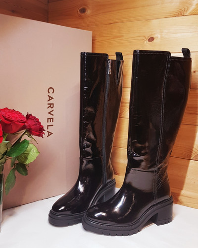 Carvela champion black patent - carvela,
