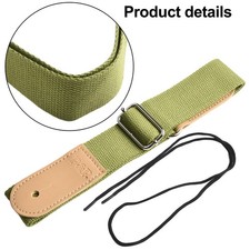 Soft Ukulele Strap Solid Color Strap Adjustable Guitar Strap Brand New
