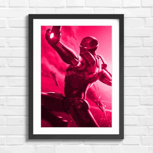 Flying iron man - man, repulsor