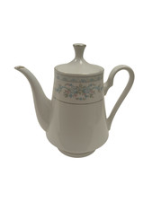 Crown Ming by Tienshan Floral China Coffee Pot with Lid 1.3L Vintage