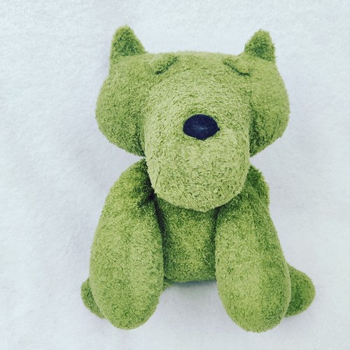 Jeff koons flower puppy plush - puppy,
