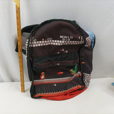 Licensed Nintendo Super Mario Bros Reversible Flip Pak Backpack Bookbag