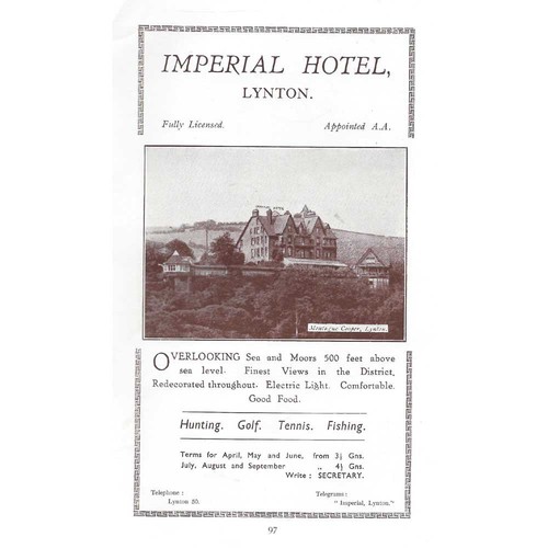 Lynton devon the imperial - devon,