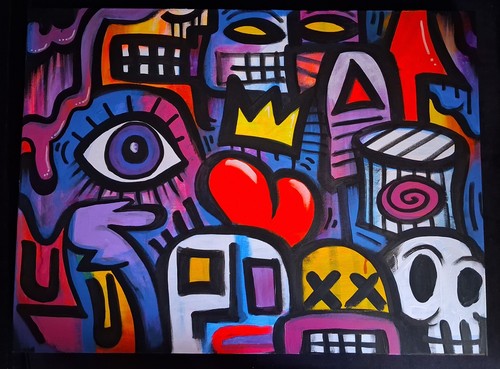 Original graffiti street - original,