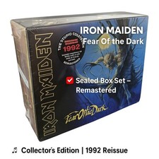 Iron Maiden Fear Of The Dark CD Box Set 1992 Remastered Sealed New