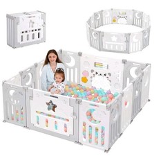 Foldable Baby Playpen 14