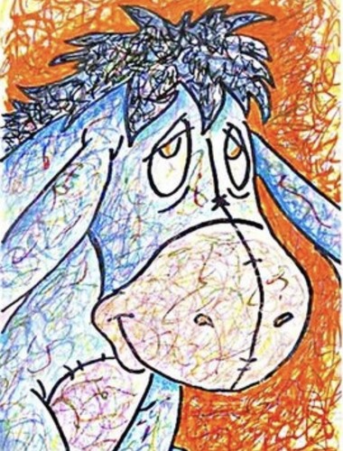 Eeyore cross stitch - (16),