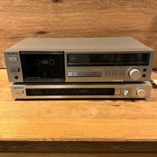 Sony TC-FX3 stereo cassette deck 1982 and Tuner ST-JX2L sounds great