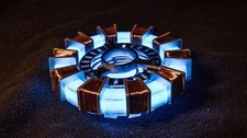 iron man prop Replica Arc Reactor This Is A Light Up Prop With Stand