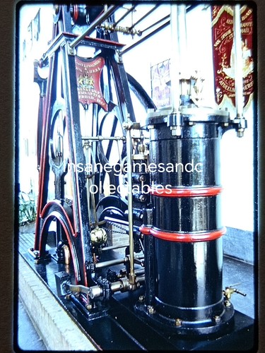 Beam engine spoorweg - beam, museum