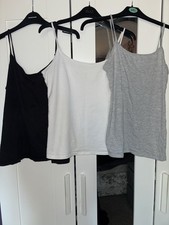 3 X Women’s Vest Tops Size 12/14