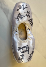Anastasia Signed Ballet Shoe