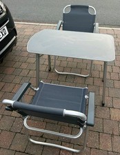 VW California T5 T6 Campervan Multivan camping Set, folding table & 2 chairs.
