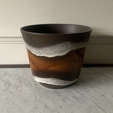 West Germany Pottery Fat Lava