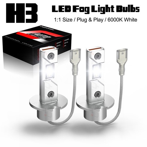 2pcs led bulbs headlight - h3,