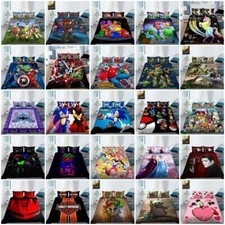 Kids Cartoon 3D Quilt Duvet