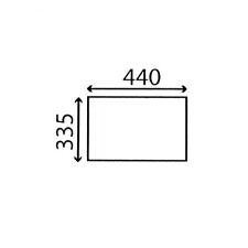 LOWER LEFT REAR WINDOW FOR