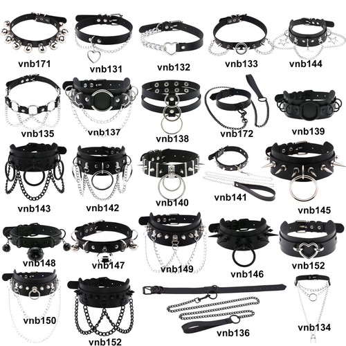 Gothic punk neckbands black - punk,