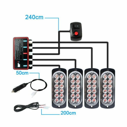 Led amber car recovery - amber,
