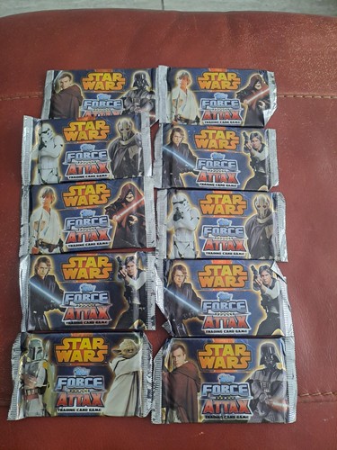 10x topps star wars force - 10x,