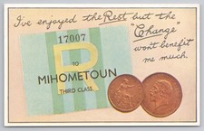 c1910s Comic Postcard 'My Home