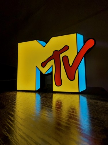 Mtv inspired led light box - mtv,