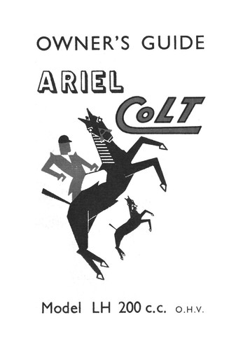 1954 1955 ariel - 1954-1955, colt