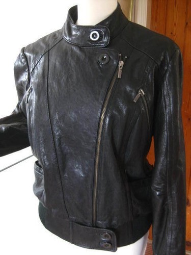 Real leather jacket 10 - real,