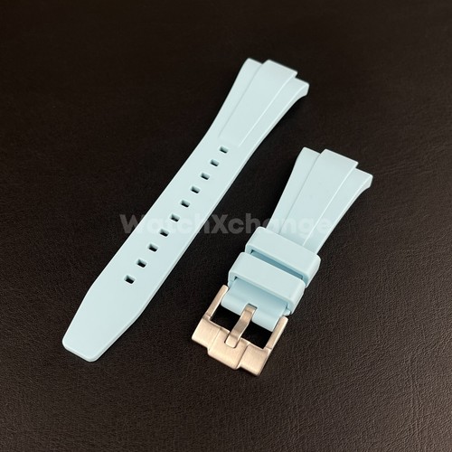 Light blue tissot prx rubber - light,