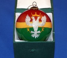 SPECIAL OFFER Exquisite Mercian Regiment (MERCIAN) Glass Commemorative Bauble