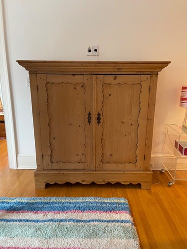 Antique pine two - pine, storage