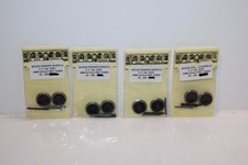 Alan Gibson 4mm OO/EM Gauge G4850 4'2" 16.3mm Disc Bogie / Tender Wheel Set x 4