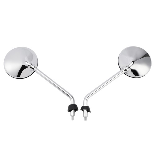 Chrome rearview mirror set - rearview, for