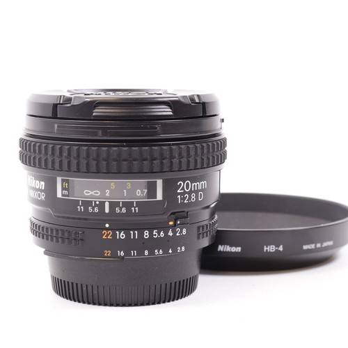 Nikon 20mm d - f/2.8,